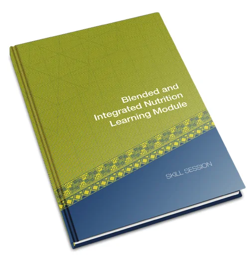 Printed learning module booklet